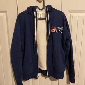 Authentic Red Bull Media House Full Zip Sweatshirt